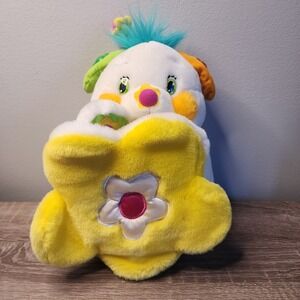 Popsi Daisy Popples Plush Toy  Light Up Flower White Yellow Tested Works